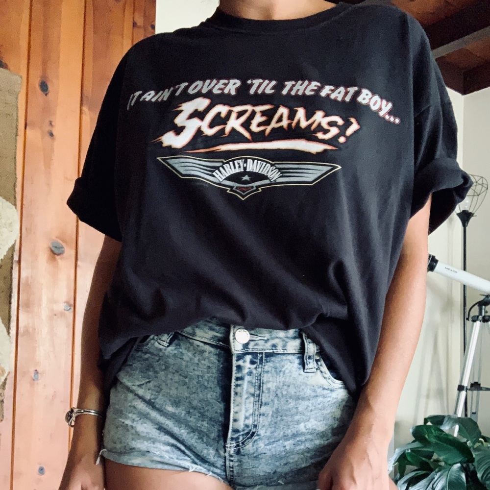 Fat boy Harley tee